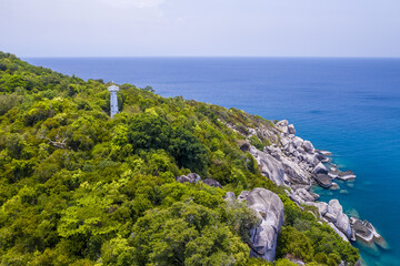 Koh Tao Beach, Thailand, South East Asia, Drone Aerial UAV