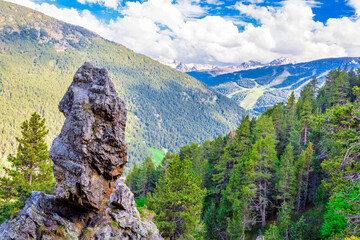 roc del home dret en Andorra