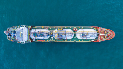 Oil Tankers off the Coastline of South Thailand