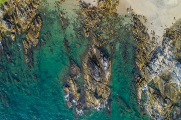 Coastline of Thailand, Drone Aerial UAV
