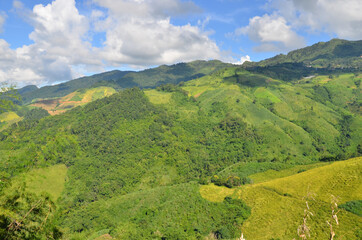 Fototapeta na wymiar Beautiful mountains in the North of Thailand