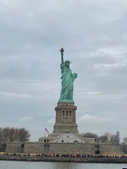Fototapeta na wymiar statue of liberty city
