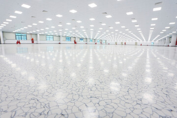 Fototapeta premium Epoxy flooring, construction