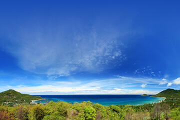 Heart Shaped Island near Koh Phangan Thailand