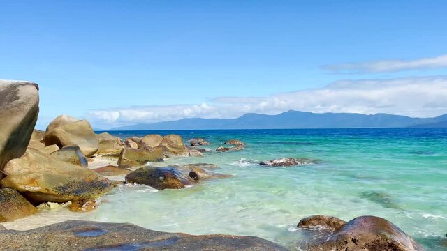Nudey Beach on Fitzroy Island, Far North Queensland voted Australia&rsquo;s best beach in 2018