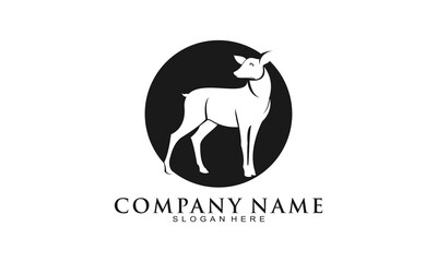Deer simple logo
