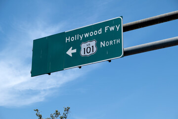 Hollywood Freeway Sign