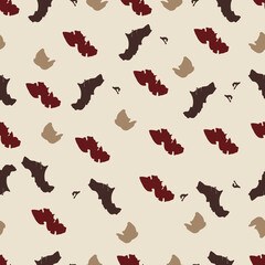 Obraz premium Seamless Colorful Design Patterns Solid Color Abstract Background Shapes Vector