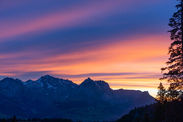 Churfirsten in der Schweiz