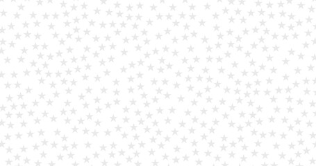 Space stars HD background, night sky and stars black and white seamless vector pattern. Stars on the night sky vector illustration.