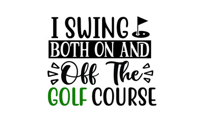 Golf tournament T-shirt Design Template