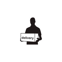 delivery icon vector art