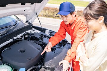 ロードサービス　自動車整備士