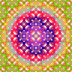 abstract background with colorful patterns. ornament for wallpapers and backgrounds. 