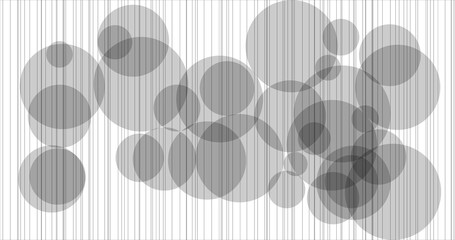 thin stripes and circles HD background. geometric pattern.