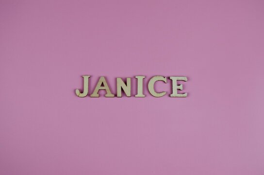 text "janice". female name janice