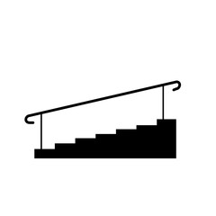 stairs icon illustration on white background