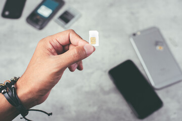 SIM card for smart phone