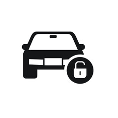 Car security icon design. vector illustration