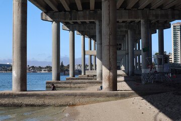 Fototapeta premium pier in the sea