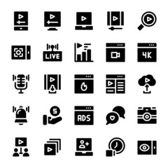 Logistics Delivery Related Vector Solid Icons. Contains such Icons as Delivery, Box, Delivery Service, Fast Delivery and More.