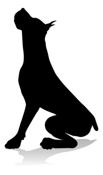 recommend clip art: Dog Silhouette Pet Animal