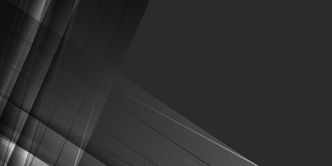 Futuristic black corporate background