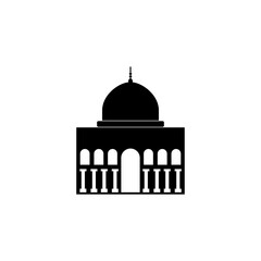 mosque icon vector sign symbol