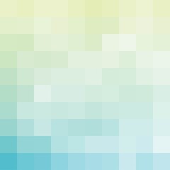 Abstract Green and Blue mosaic background. Vector background. Green and Blue mosaic. Pixel art background.