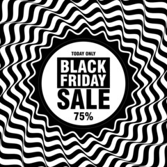 Today only 75% Black Friday Weaved Banner