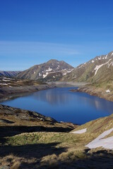 Fototapeta premium Lac de montagne des Pyrénées en France