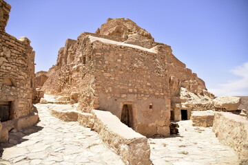 Chenini mountain fortress Tunisia Berbers