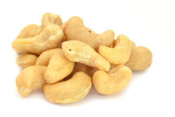 Cashew isolated on white