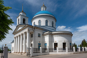 Fototapeta na wymiar Orthodox church in Tula, Russia