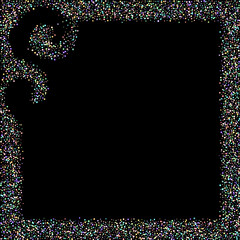 Glitter Iridescent Star Fall Confetti Shiny Little