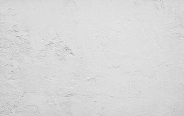 Full Frame Textured Plastered White Painted Wall