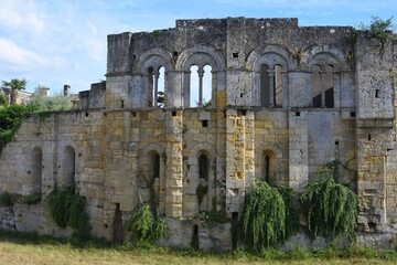 Fototapeta na wymiar Remparts de Saint Emilion, Gironde, France