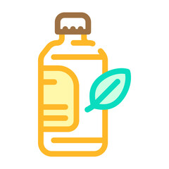 water for face color icon vector. water for face sign. isolated symbol illustration