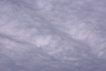 Natural Textile of Cloudy Sky and Weather