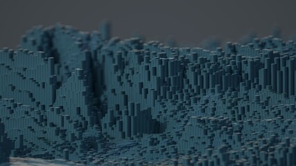 abstract landscape computer generated illustration
