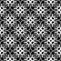 Seamless vector pattern in geometric ornamental style. 