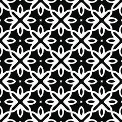 Seamless vector pattern in geometric ornamental style. 
