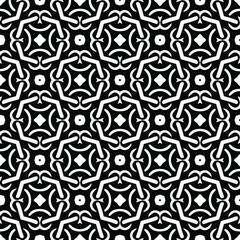 Seamless vector pattern in geometric ornamental style. 