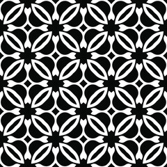 Seamless vector pattern in geometric ornamental style. 