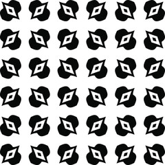 Seamless vector pattern in geometric ornamental style. 