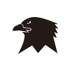 Eagle head icon vector illustration sign