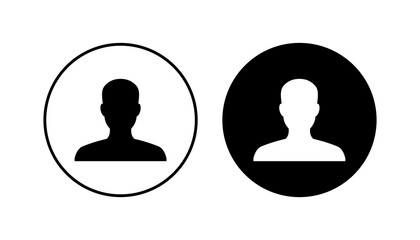 People icon set. person icon vector. User Icon vector