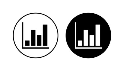 Growing graph Icon set. Chart icon. diagram icon