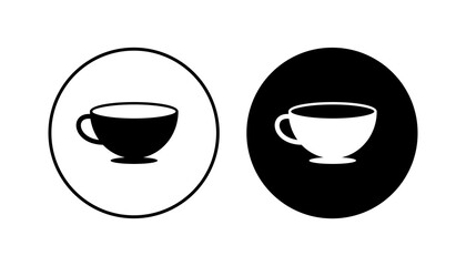 Coffee cup icon set. cup a coffee icon vector.