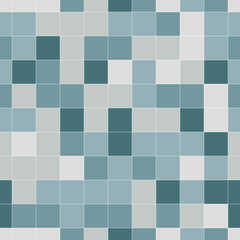 Abstract geometric blue seamless texture background. Vector illustration